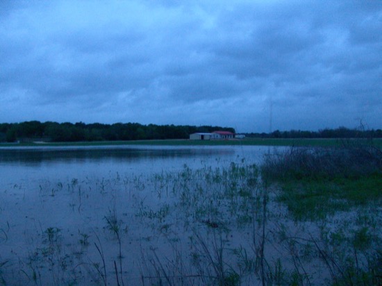 The water kept rising