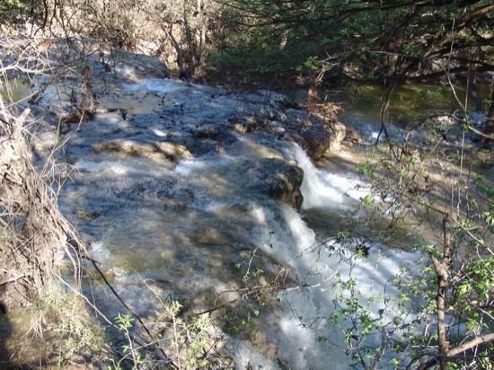 We found a beautiful waterfall